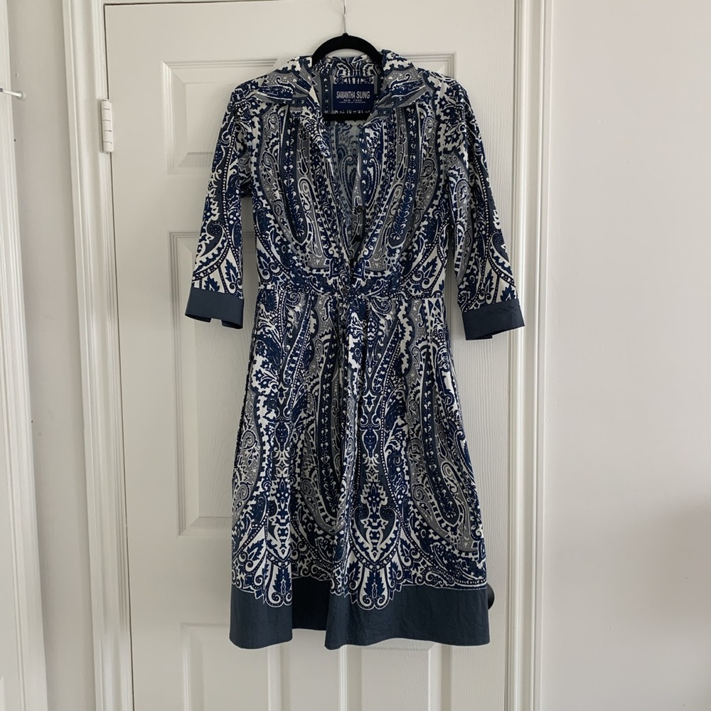 Samantha sung print dress